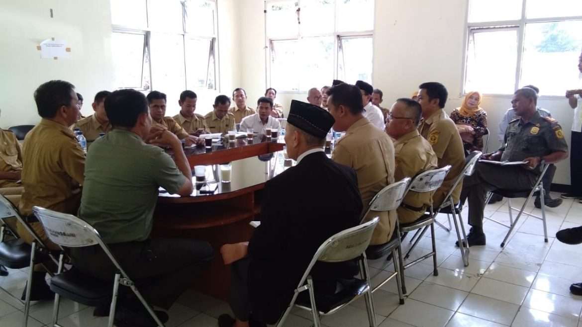 Persiapan Boling Bupati di Kecamatan Tanjungsari