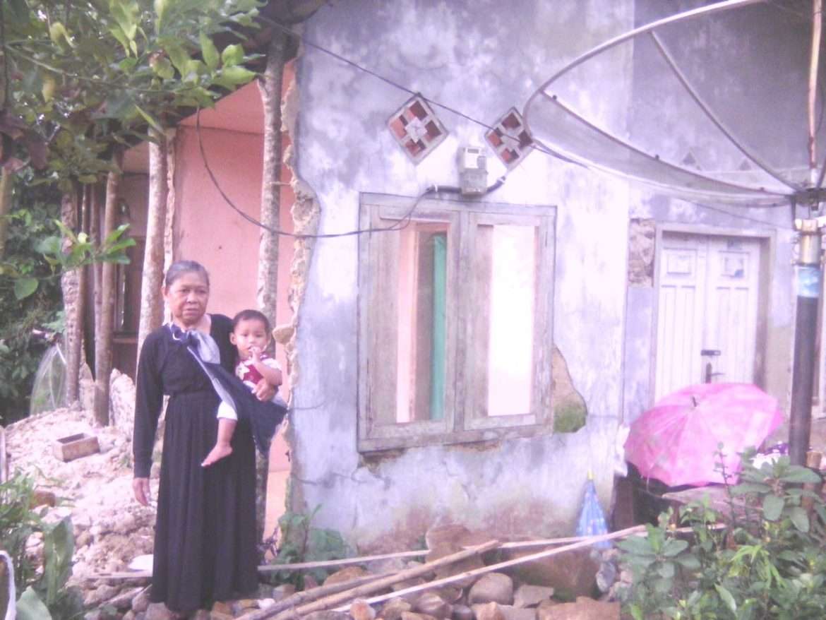 Rumah Janda Miskin di Lebak Ambruk