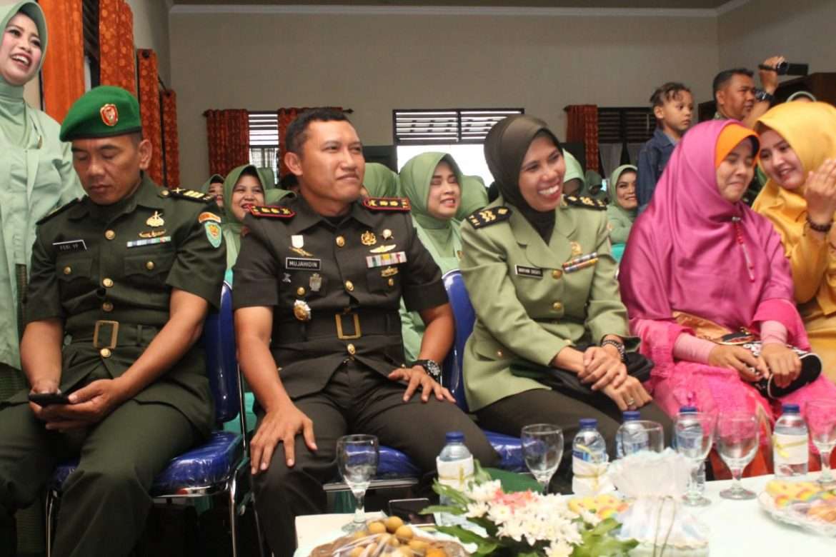 Kodim 0607 Kota Sukabumi Gelar Hut Persit Kartika Candra Kirana Ke-73