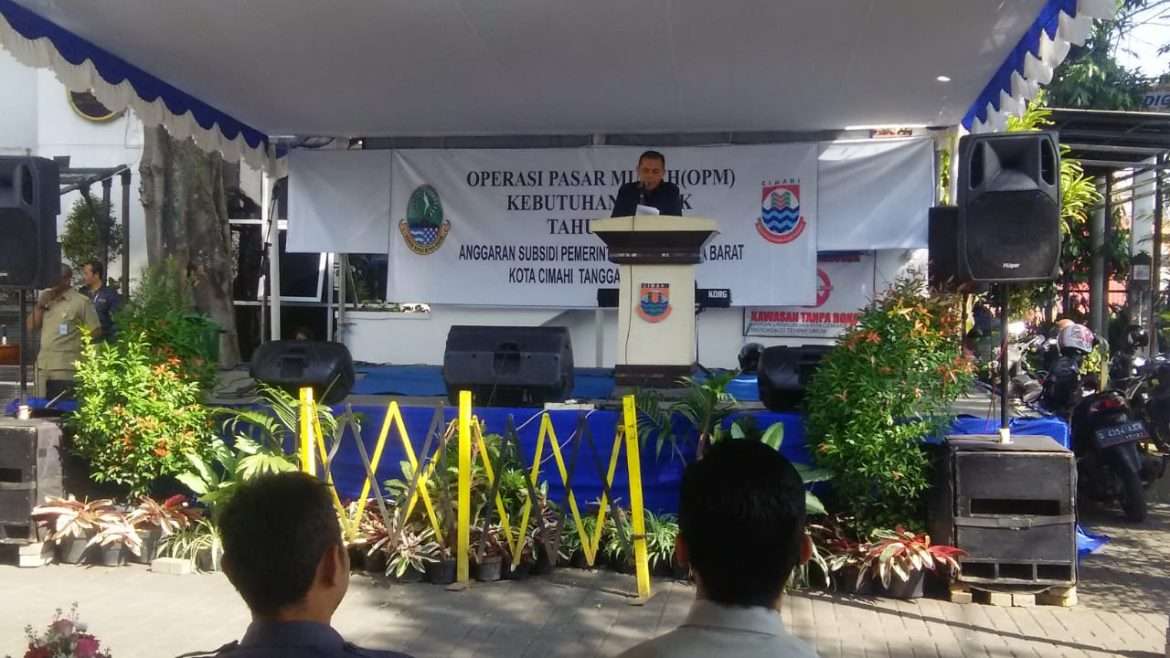 Pemkot Cimahi Gelar Operasi Pasar Murah Bersama Provinsi Jawa Barat