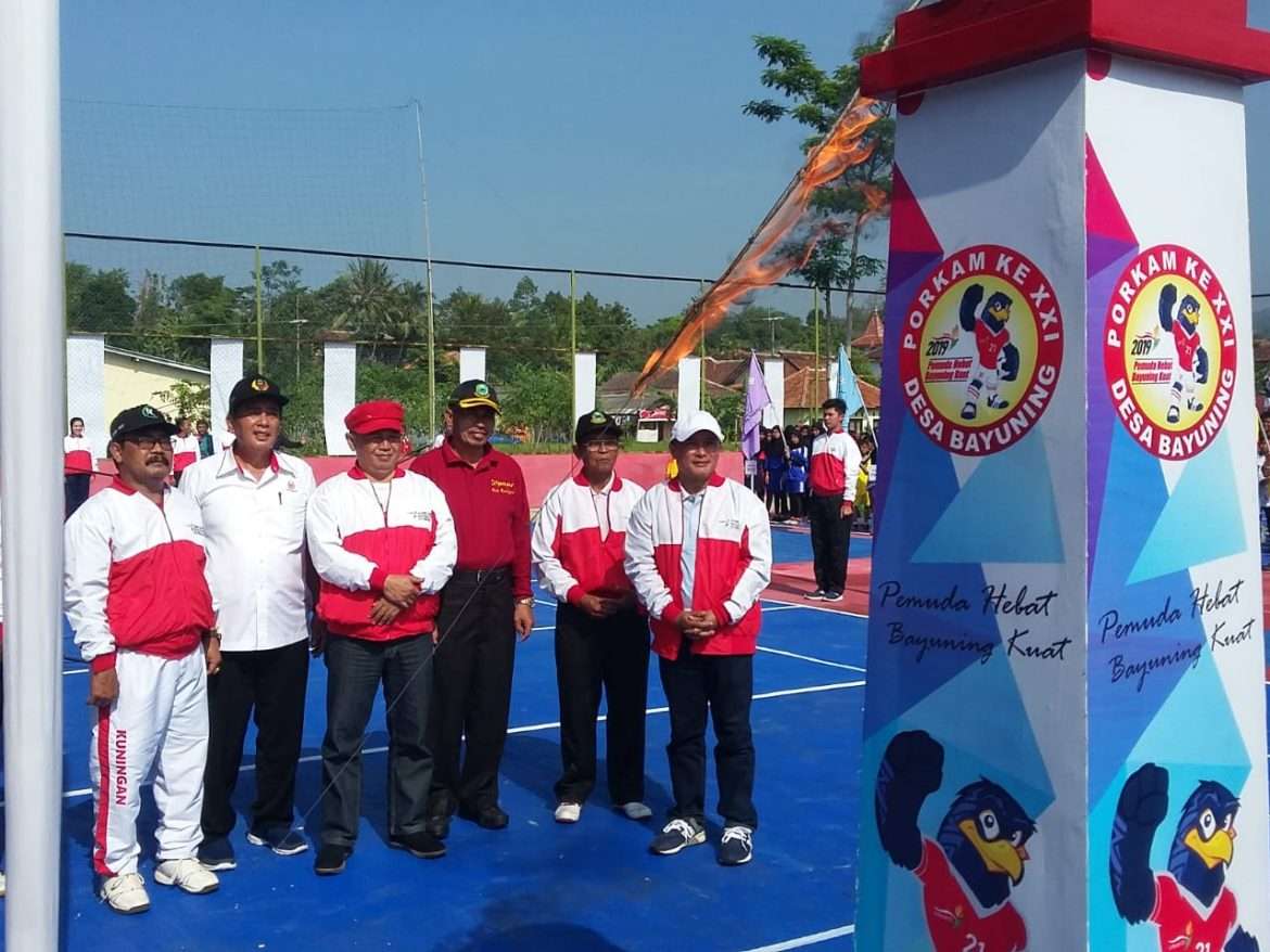 Pekan Olahraga Kampung ke XXI Desa Bayuning Kadugede Kuningan