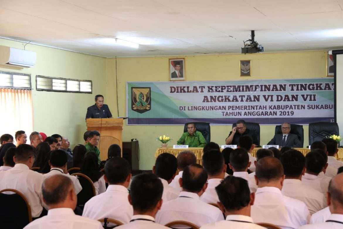 70 Penjabat Kabupaten Sukabumi Ikuti Diklat, Bupati Minta Kembangkankan Kompetensi Dan Inovasi