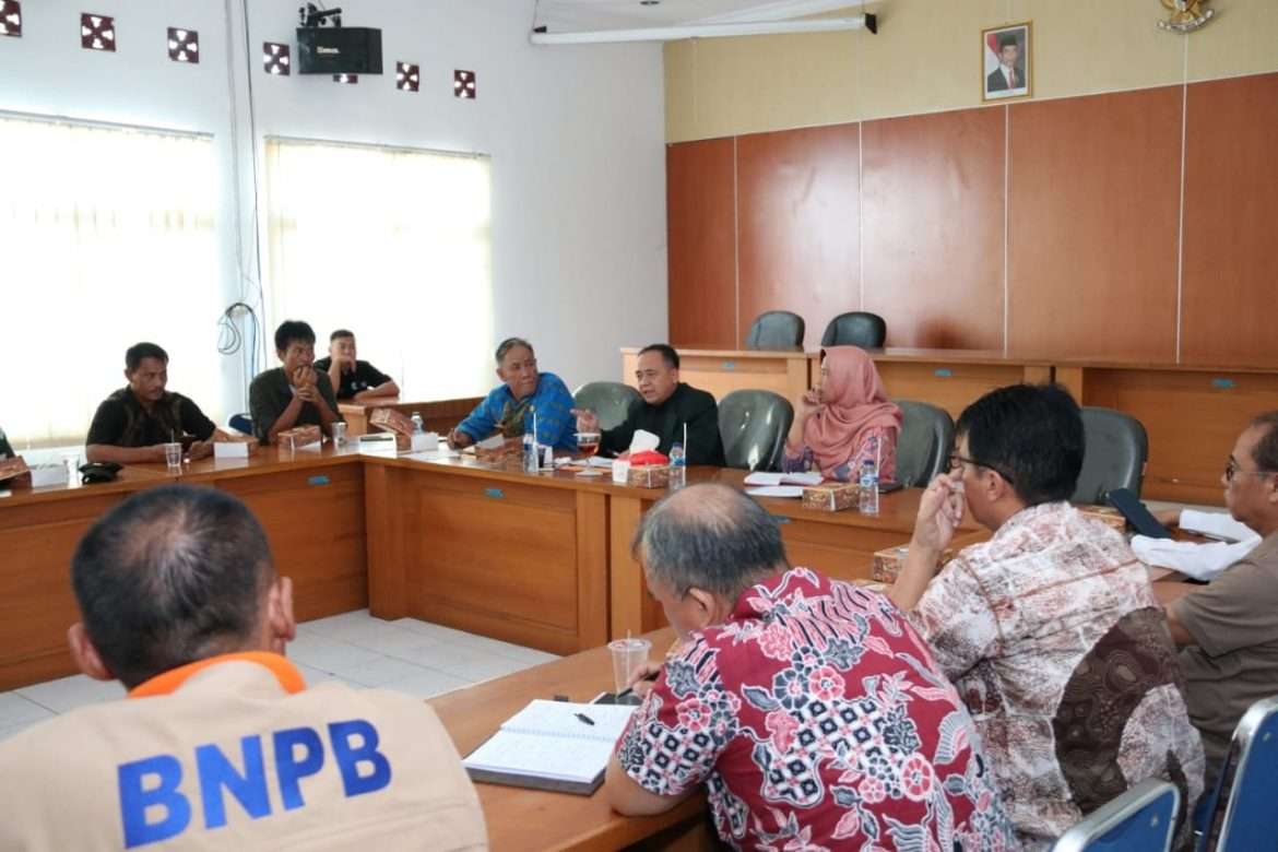 Rakor BNPB, Pemkab Akan Selalu Berupaya Bantu Masyarakat Yang Terdampak