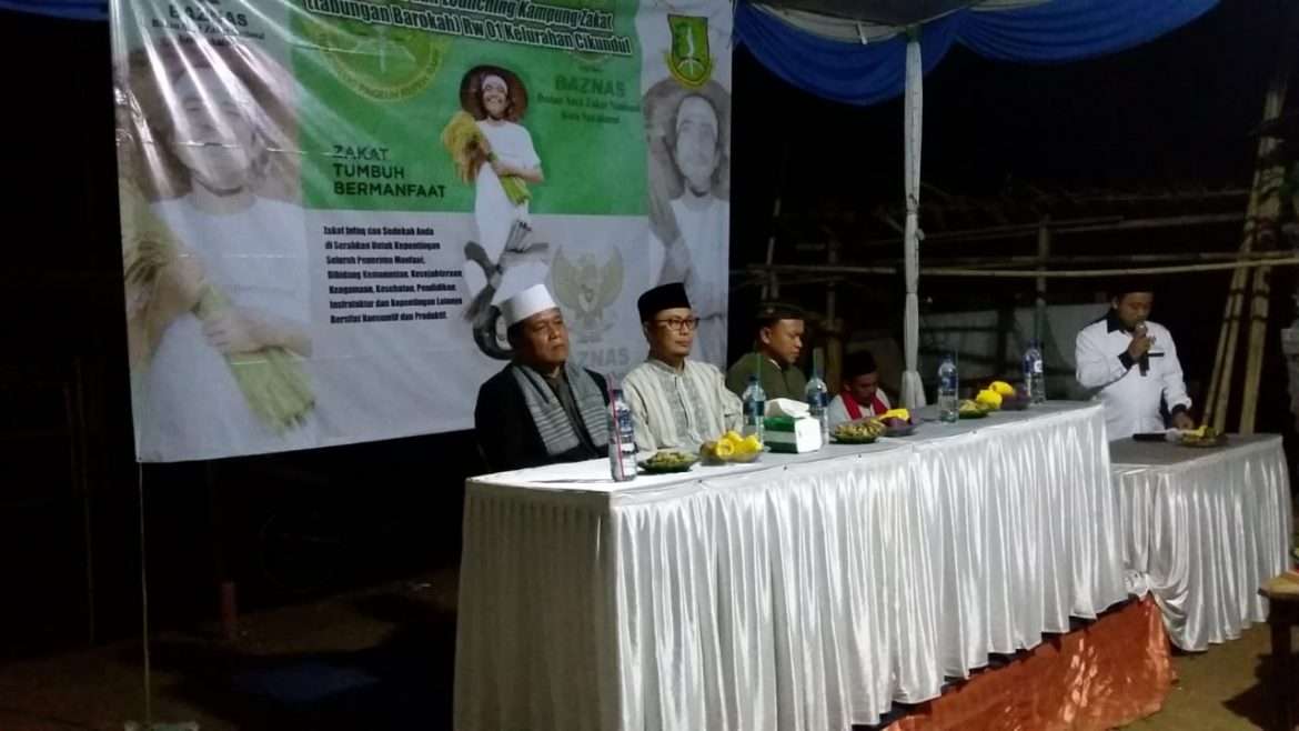 Baznas Kota Sukabumi Gelar Louncing Peresmian Zakat Tabungan Barokah