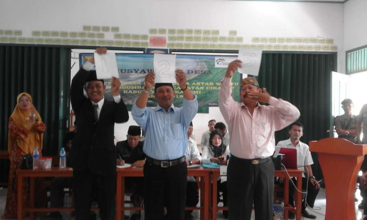 Tiga Calon PAW Desa Pangumbahan Siap Berkompetisi