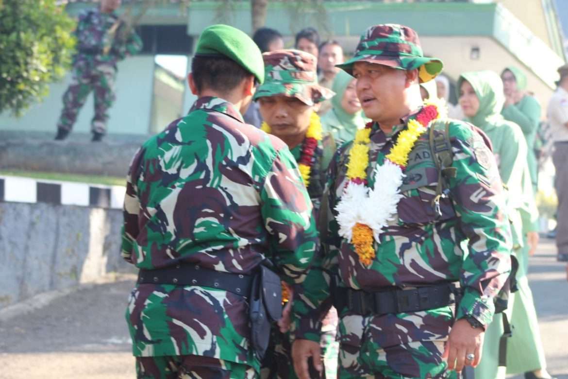 Kasdim Kodim 0607/Kota Sukabumi Lepas Satgas Apter