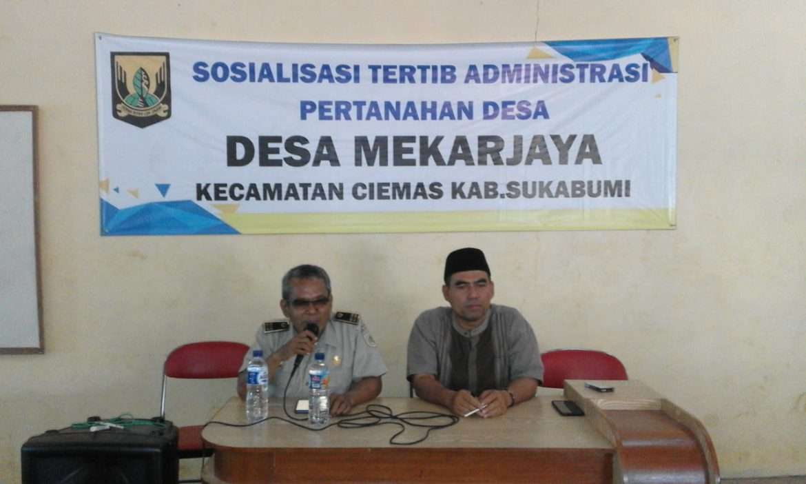 Pemdes Mekarjaya Tertibkan Administrasi Pertahanan