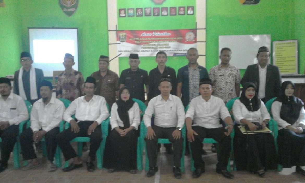 BPD Resmi di Lantik, Kades Girimukti Harapkan Bisa Bersinergi