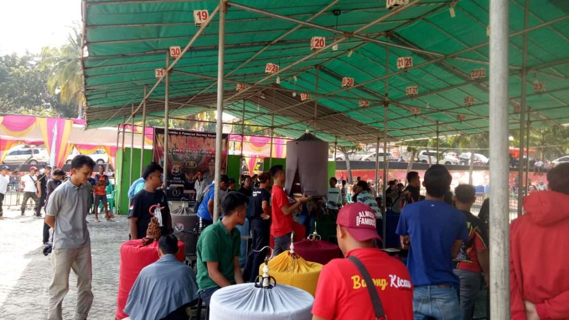 Rangkain Peringatan HUT Bhayangkara ke-73 Polres Lamsel Adakan Lomba Kicau Burung