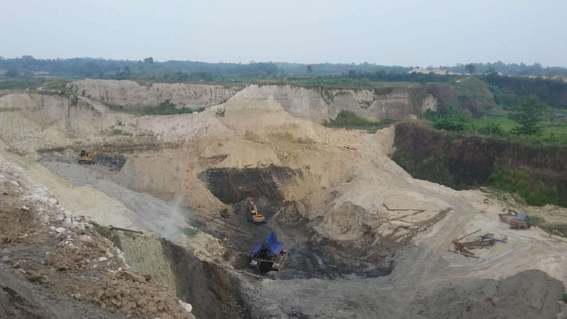 Terkait Adanya Galian Pasir, Kadistamben Provinsi Dan Kadis LHK Kabupaten Lebak Saling Lempar Argumen ???