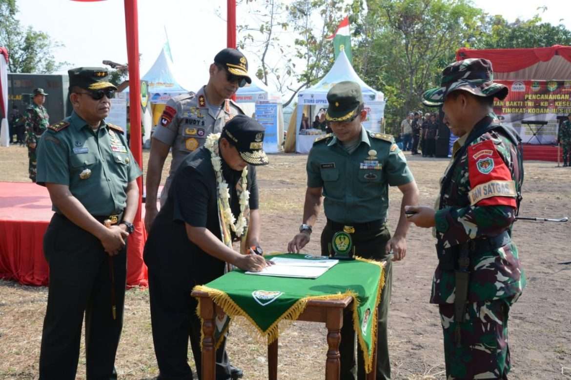 Desa Padanan Jadi Tempat Pelaksanaan TMMD ke-105