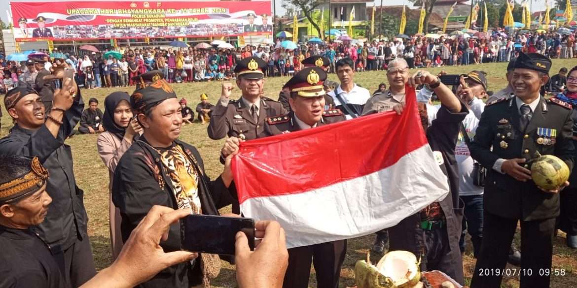 HUT Bhyangkara ke-73, Kapolres Sukabumi Perkokoh Keutuhan Polri