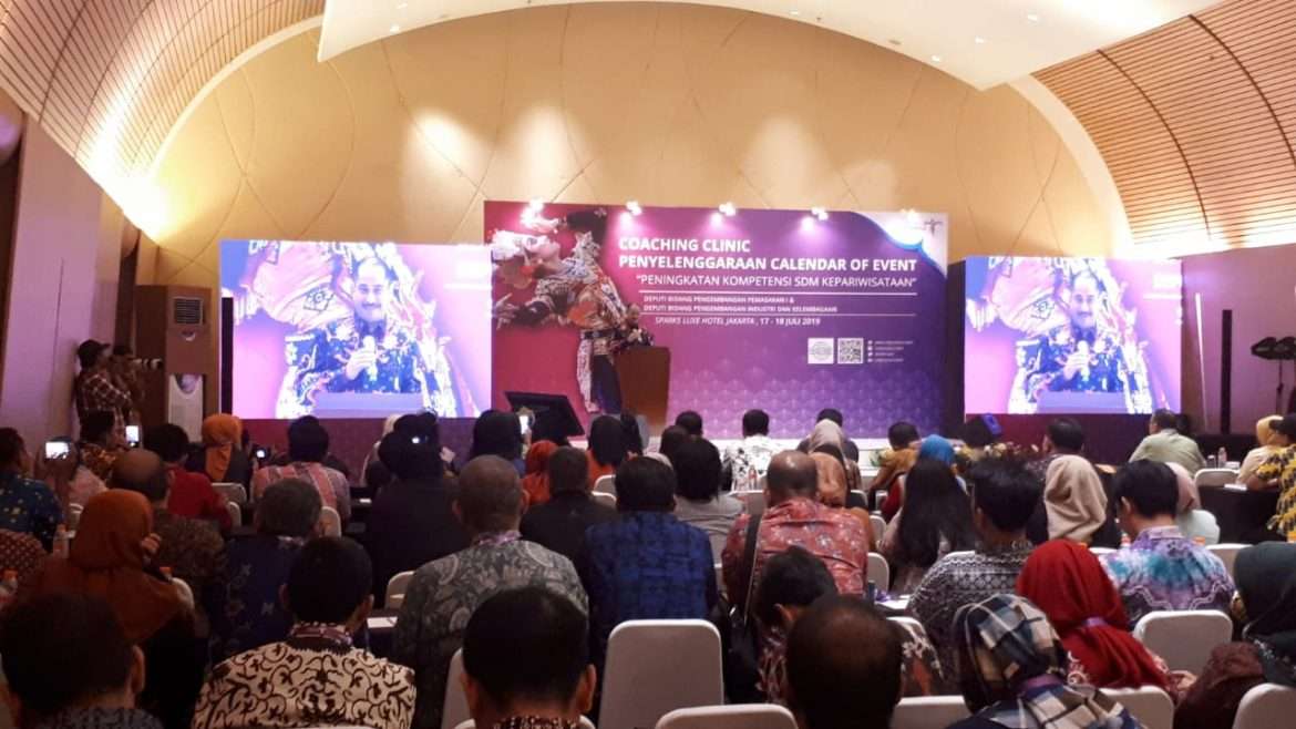 Kemenpar Selenggarakan Coaching Clinic Event Angkat CoE 2019 Berstandar Internasional