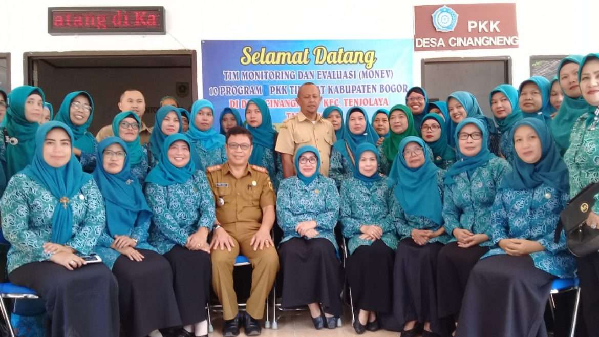 Tim Monitoring Dan Evaluasi 10 Program PKK Tingkat Kabupaten Bogor Tahun 2019
