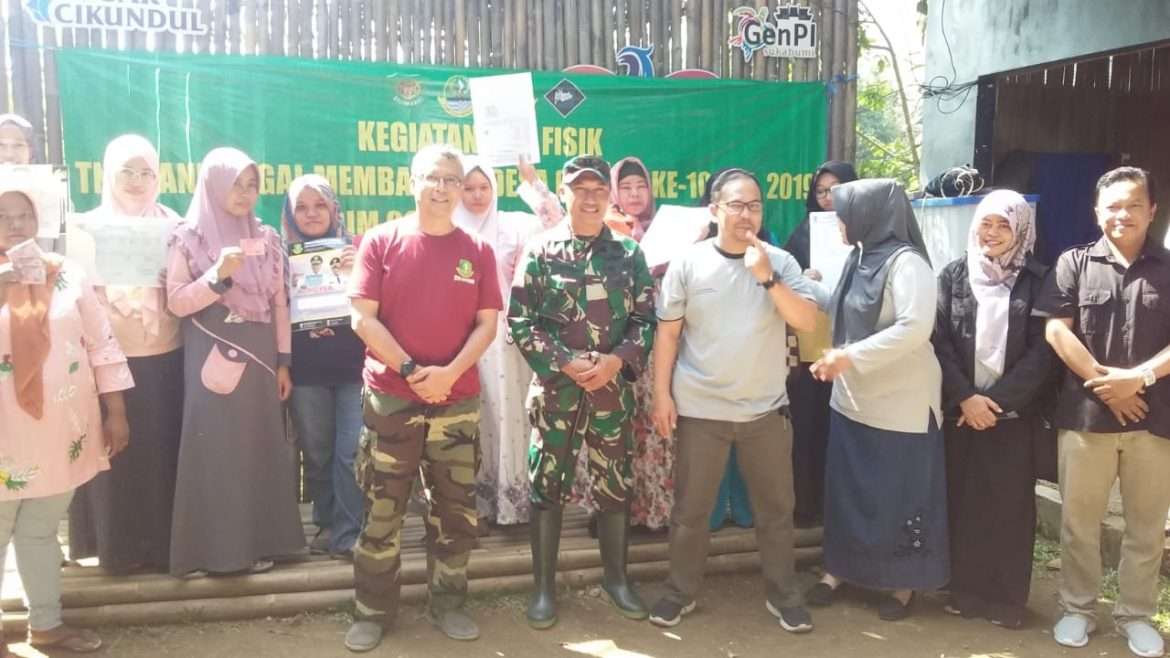 Duet Maut TNI POLRI di TMMD ke-105