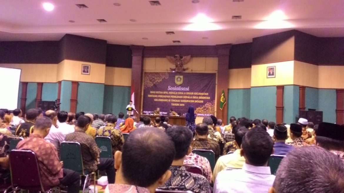 Pemkab Bogor Gelar Sosialisasi Pilkades Serentak