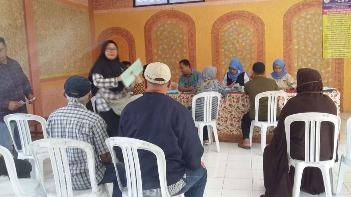 Program PTSL di Kelurahan Lebur Situ 1000 Bidang Terealisasikan
