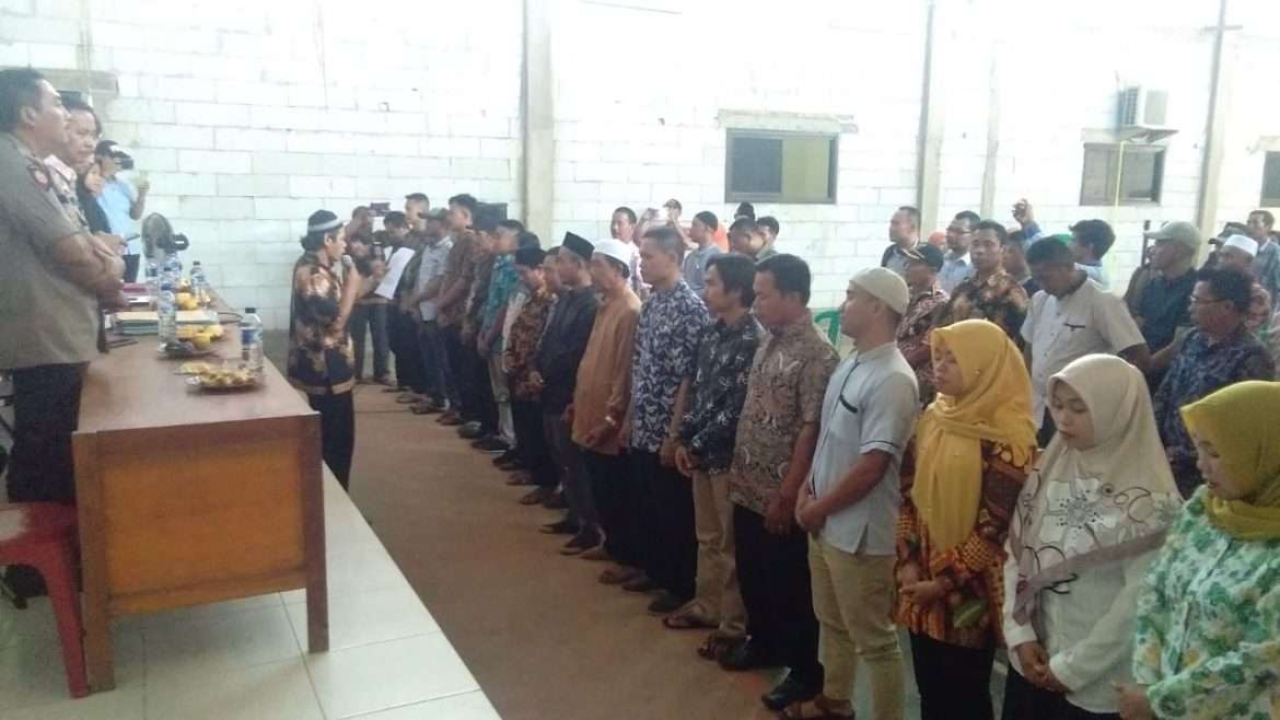 Pembentukan Dan Pelantikan Panitia Pilkades Serentak 2019 Desa Selawangi