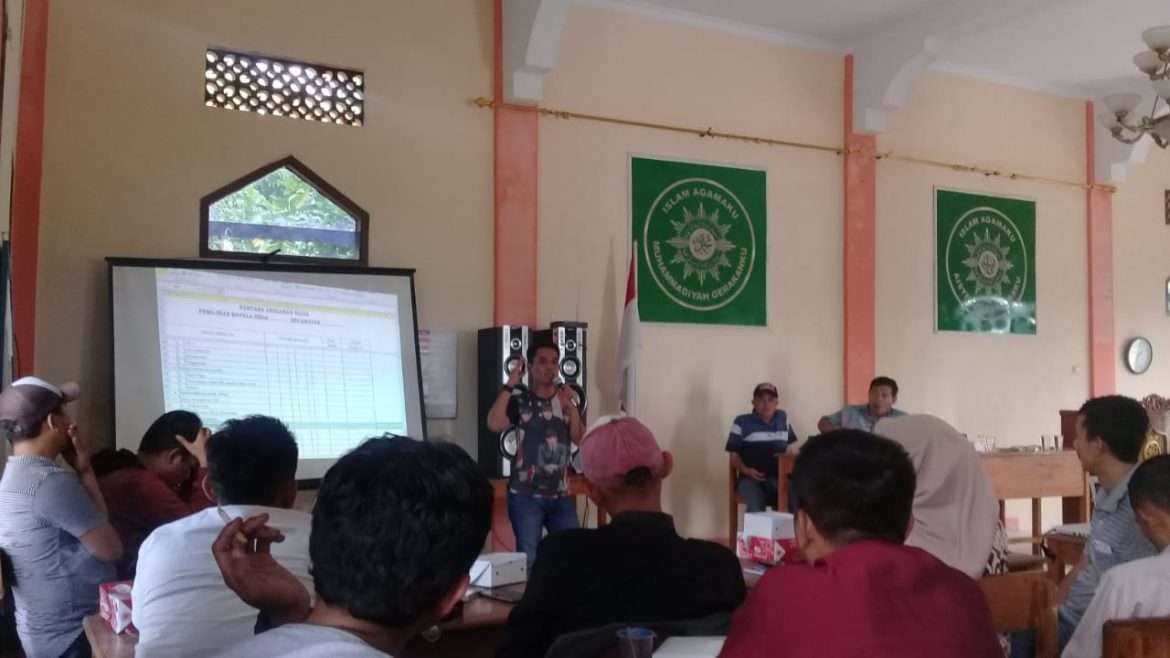 Sekcam Leuwiliang Pimpin Bimtek Pembuatan RAB  Pilkades 2019