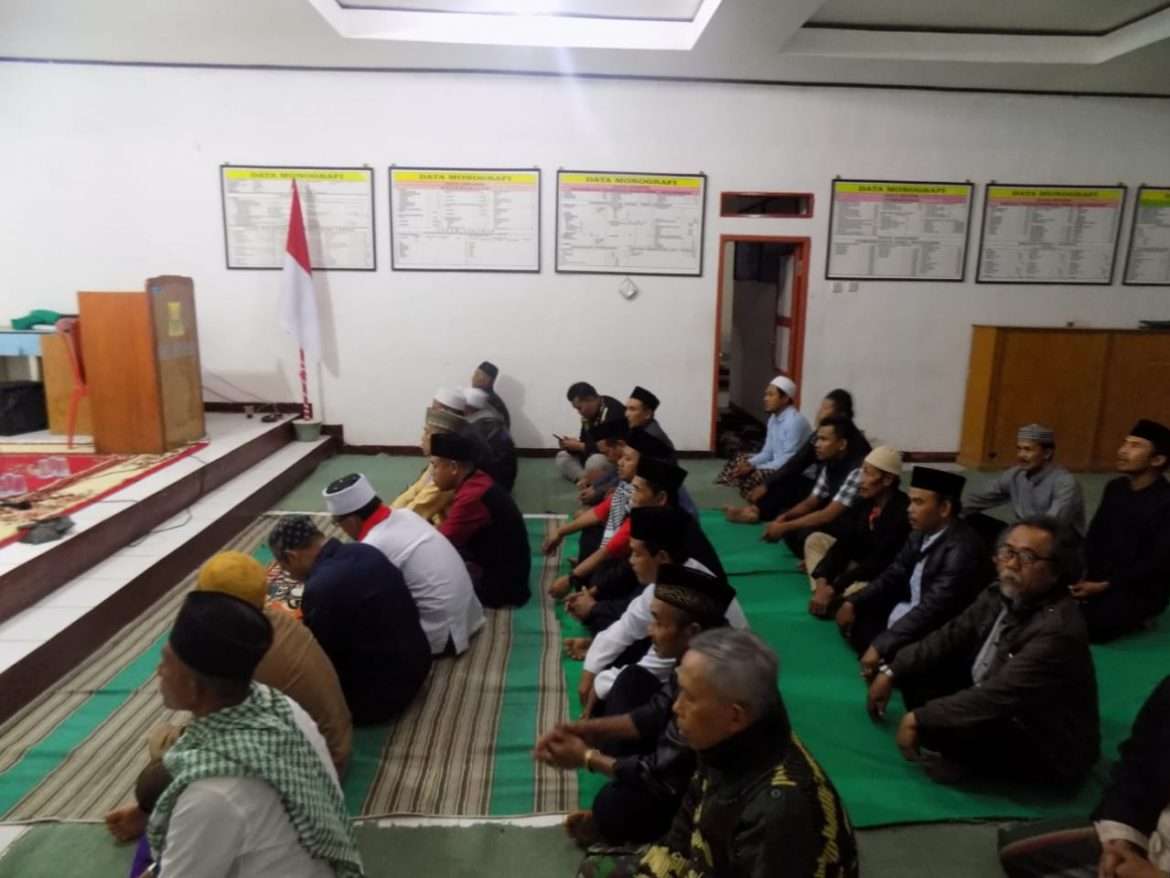 Pemdes Pangkalan Cikidang Gelar Doa Bersama