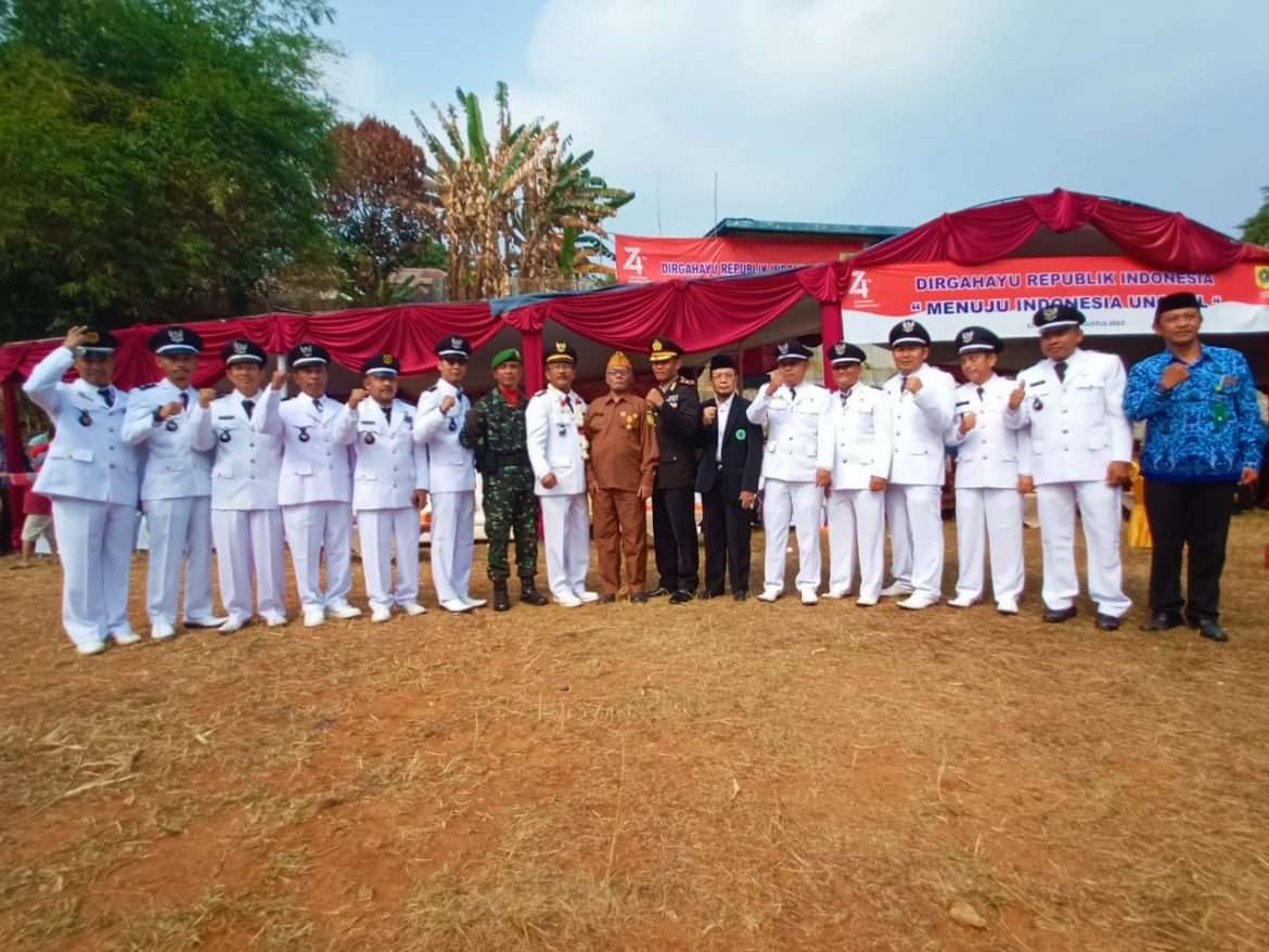 Kecamatan Citeureup Laksanakan Upacara HUT RI Ke 74