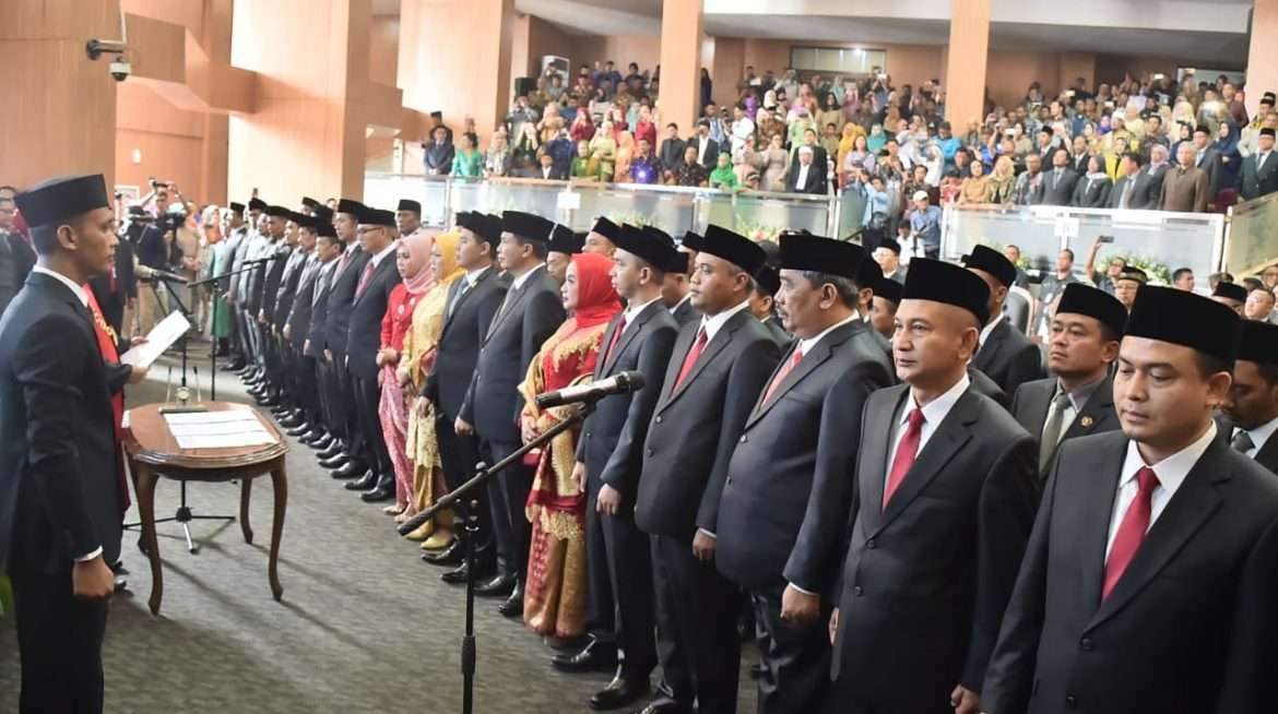 55 Anggota DPRD Kabupaten Bogor Terpilih Resmi Menjabat