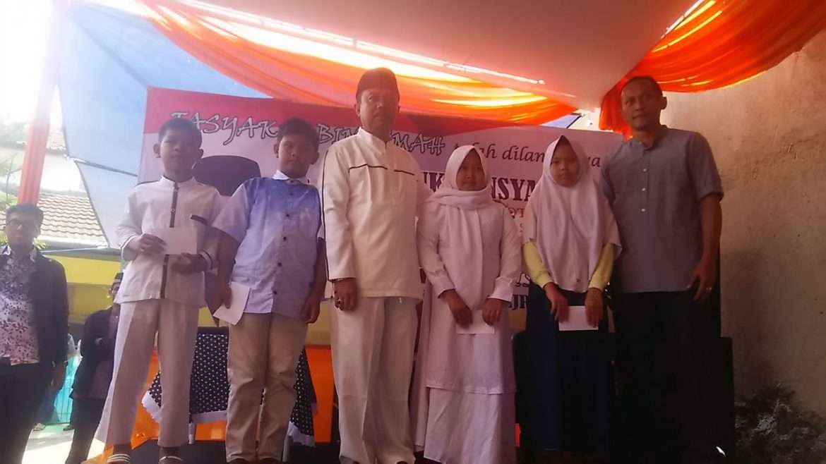Asep Rukmansyah Gelar Syukuran Penuhi Janji Kepada Anak Yatim dan Masyarakat Pemilihnya