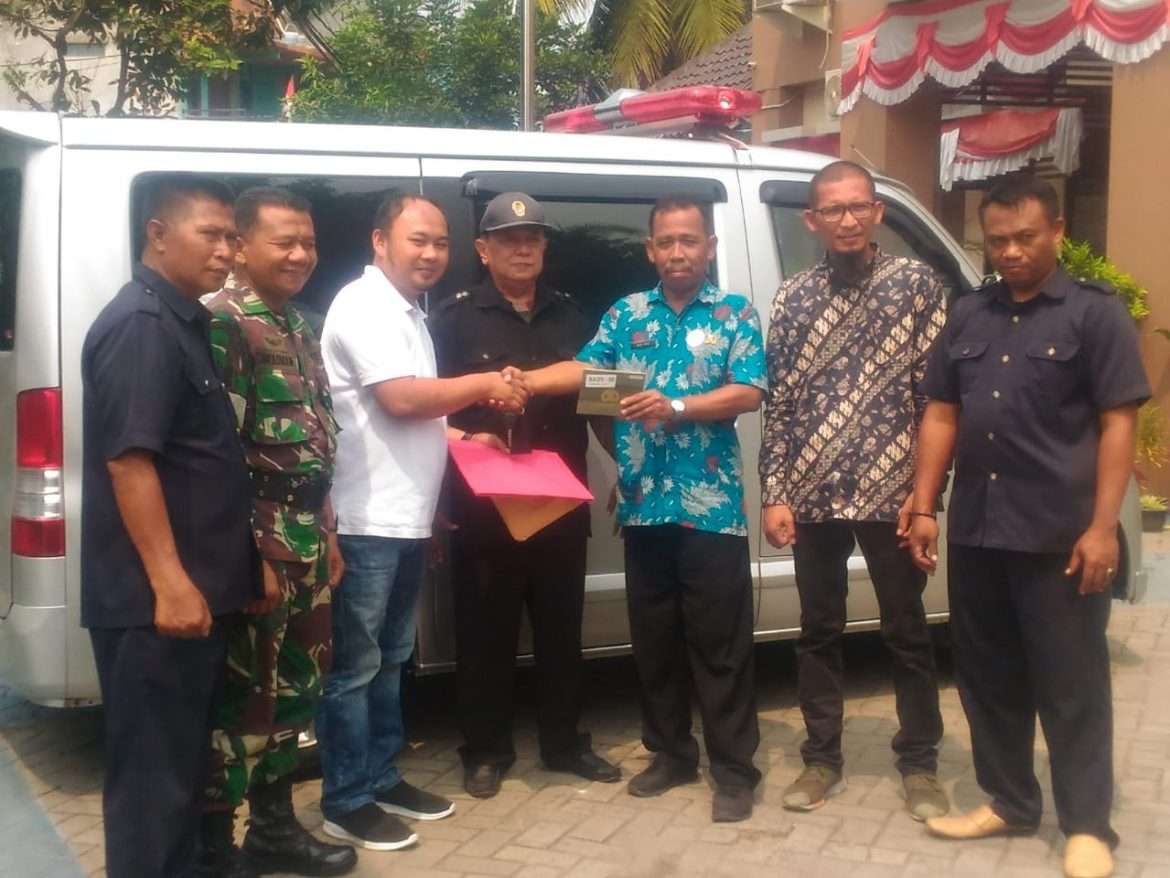 RW 03 Kelurahan Manis Jaya Menerima Mobil Ambulans Dari PT. Raga Cipta Mandiri