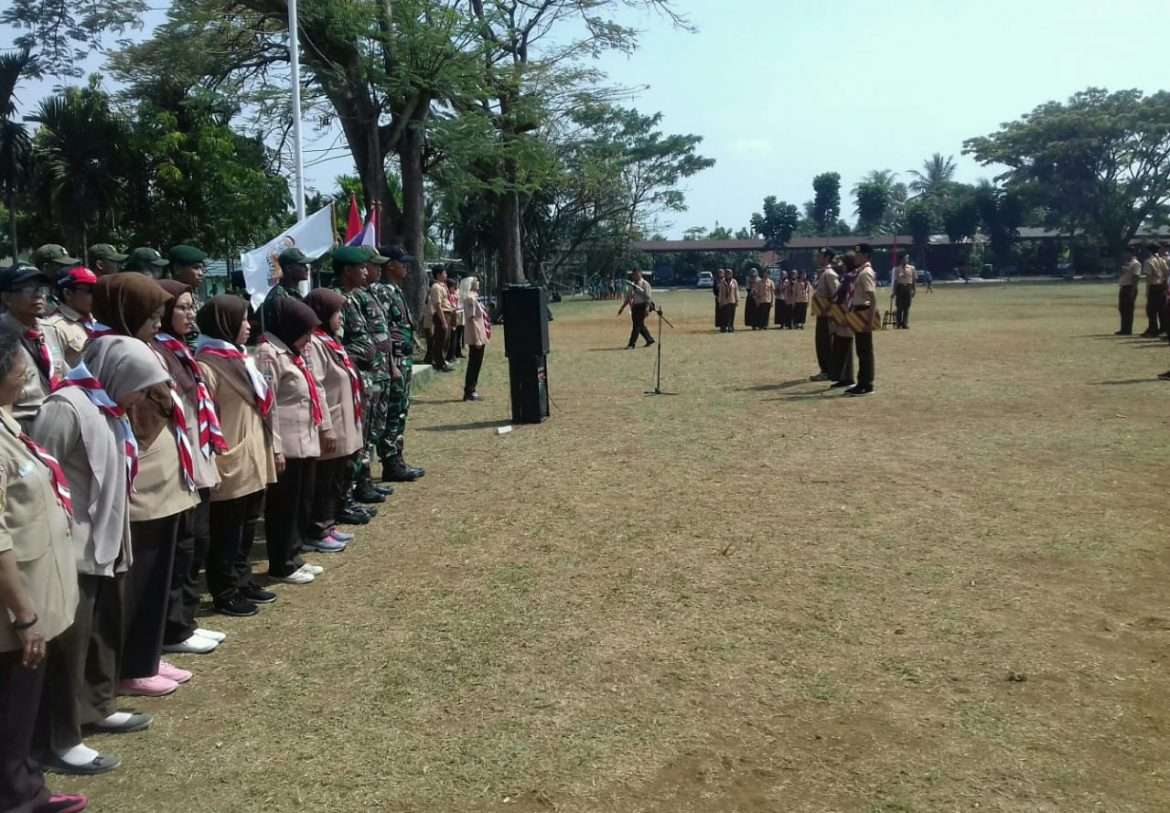 Kesatuan Denpom Divif 1/Kostrad Berikan Pelatihan LDKS Bagi Siswa Sekolah Menengah Atas