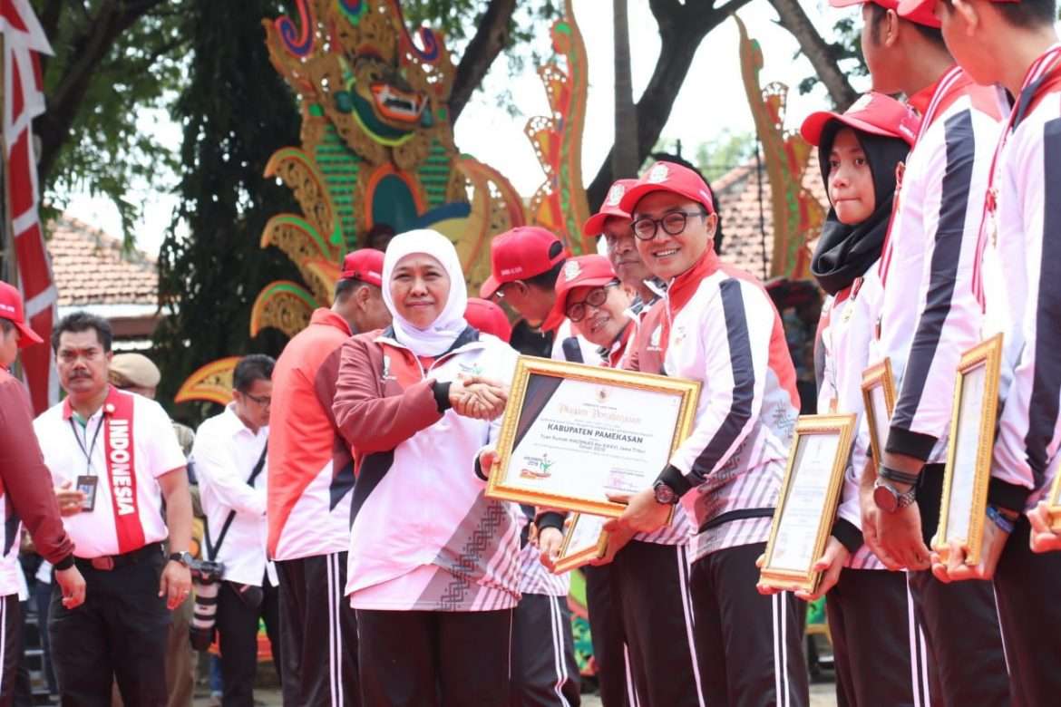 Gubernur Jatim Hadiri Puncak Peringatan Haornas ke 36 Tahun 2019