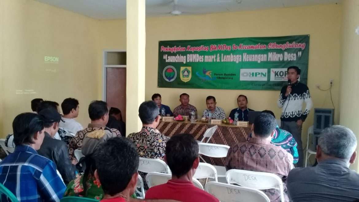 BUMDesa Cibungbulang Digembleng TA- PED Kabupaten