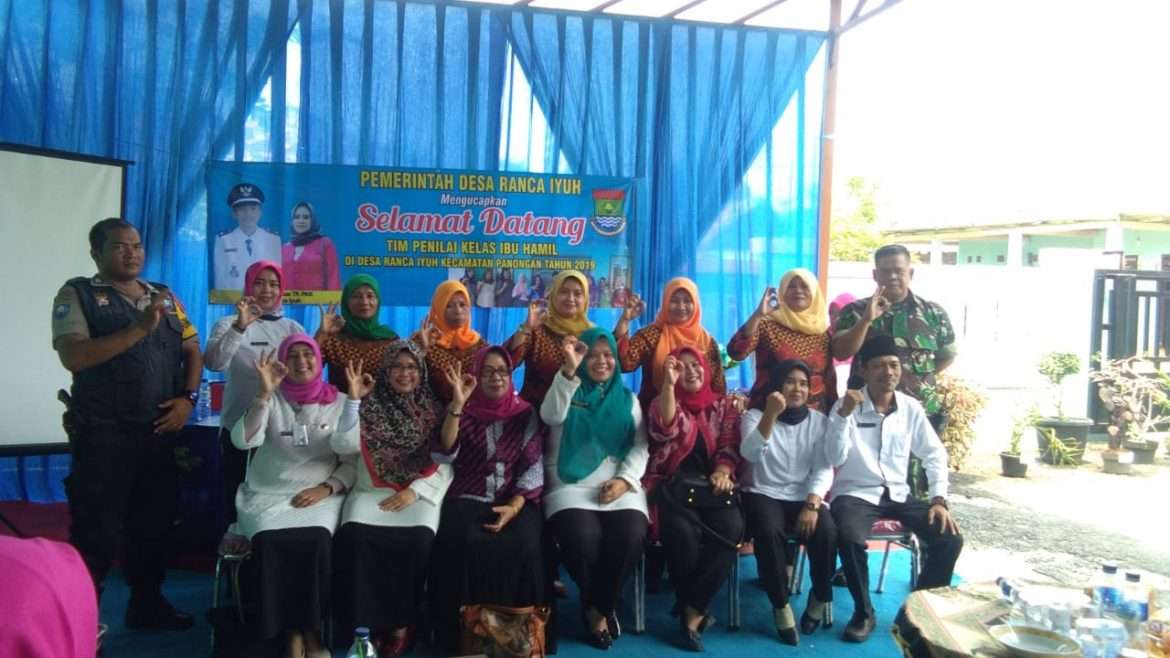 Desa Ranca Iyuh Kedatangan Tim Penilaian Kelas Ibu Hamil