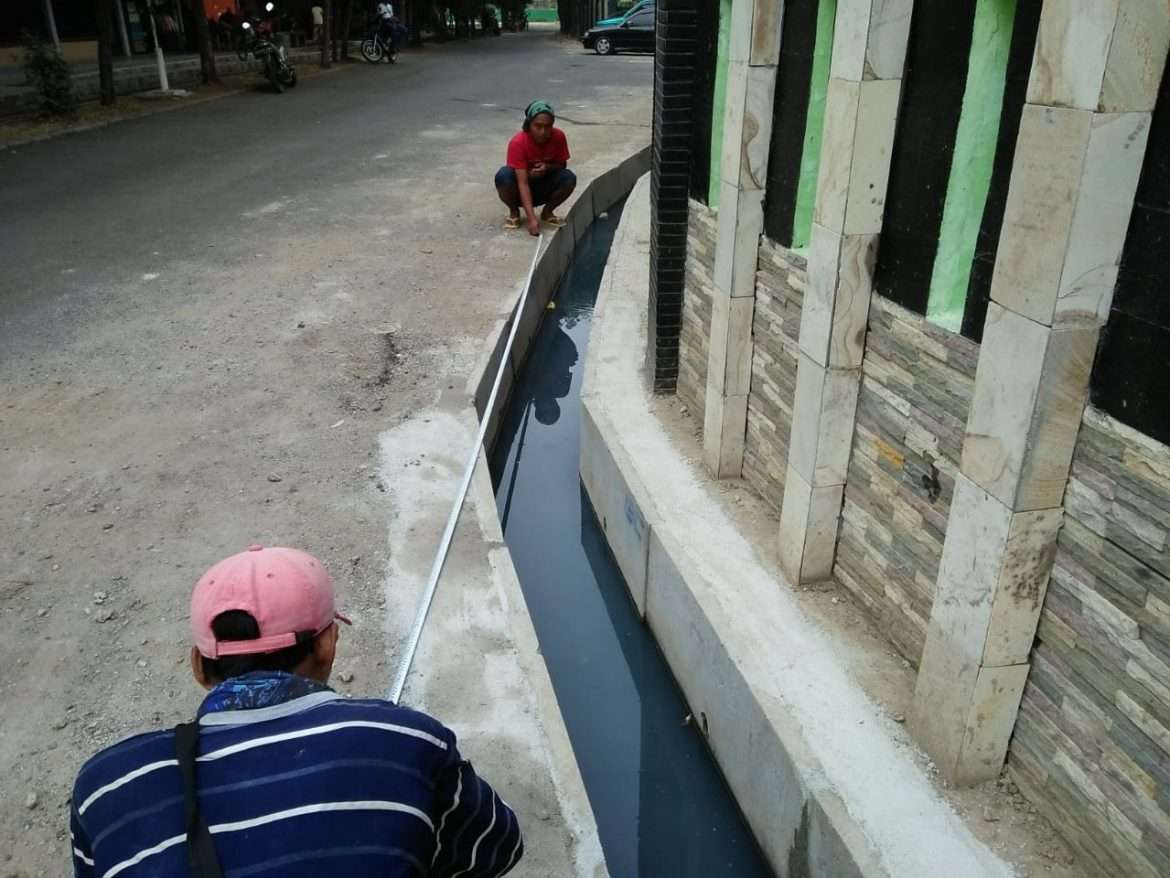 Pembangunan Drainase Tahap Satu Kelurahan Manis Jaya Rampung
