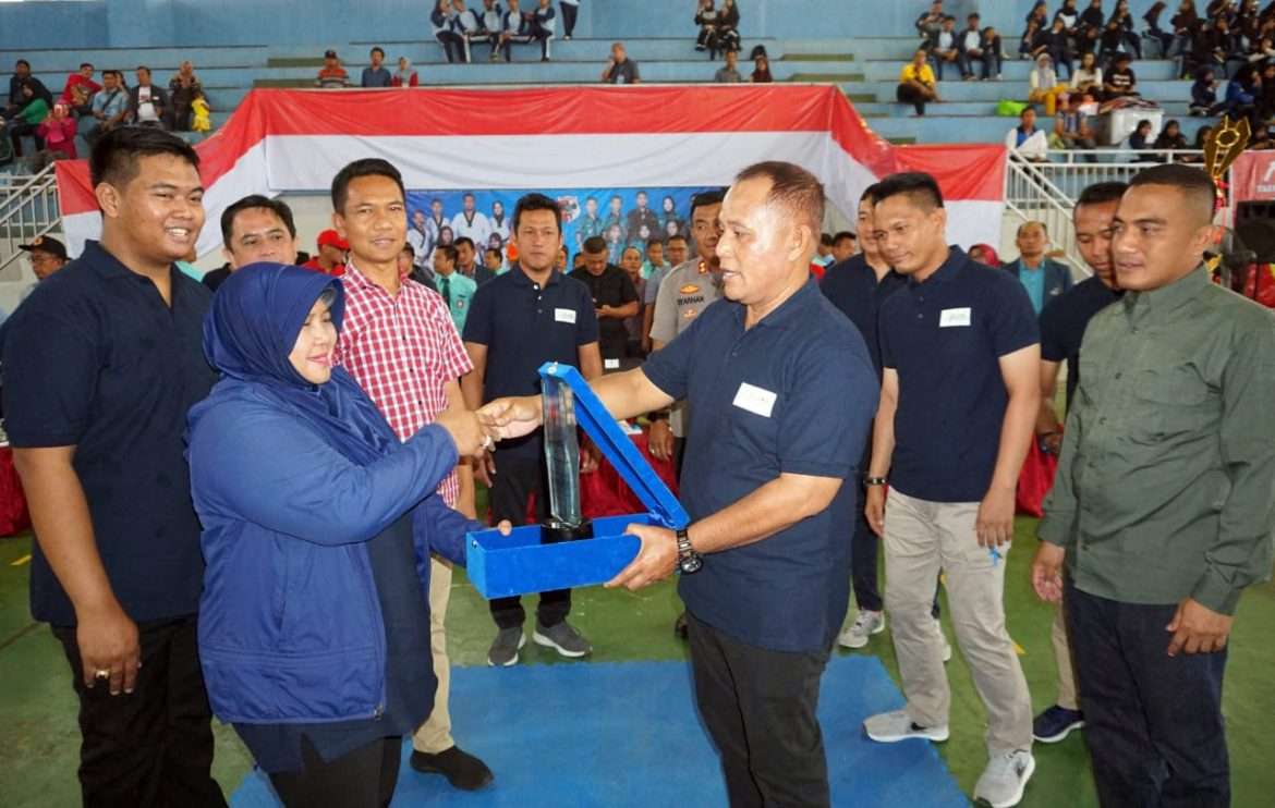 Kejurnas Taekwondo Lampung 600 Peserta Resmi di Buka Nanang Ermanto