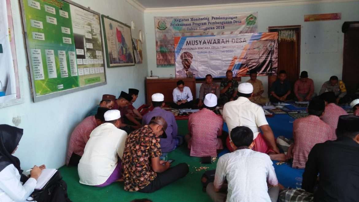 Pemdes Palengaan Laok Gelar Musdes Susun RKPDes Tahun 2020