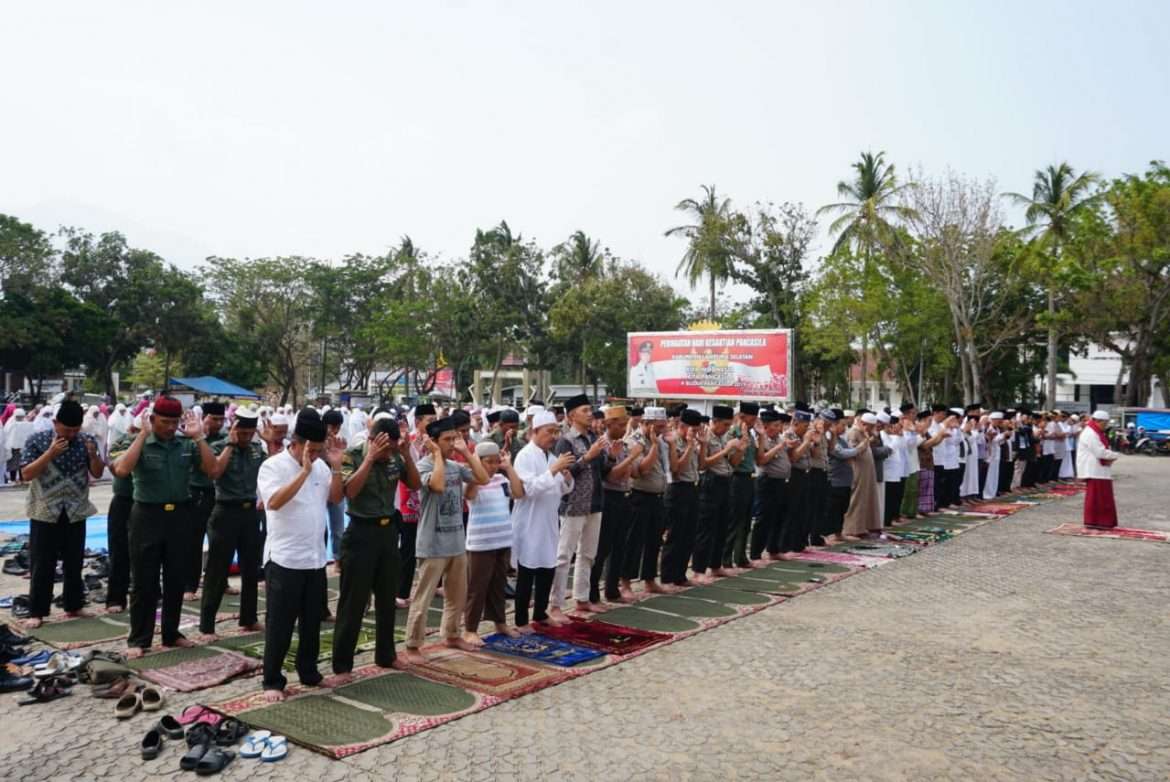 Pemkab Lamsel Gelar Shalat Istisqo Bermunajat Akhiri Kekeringan