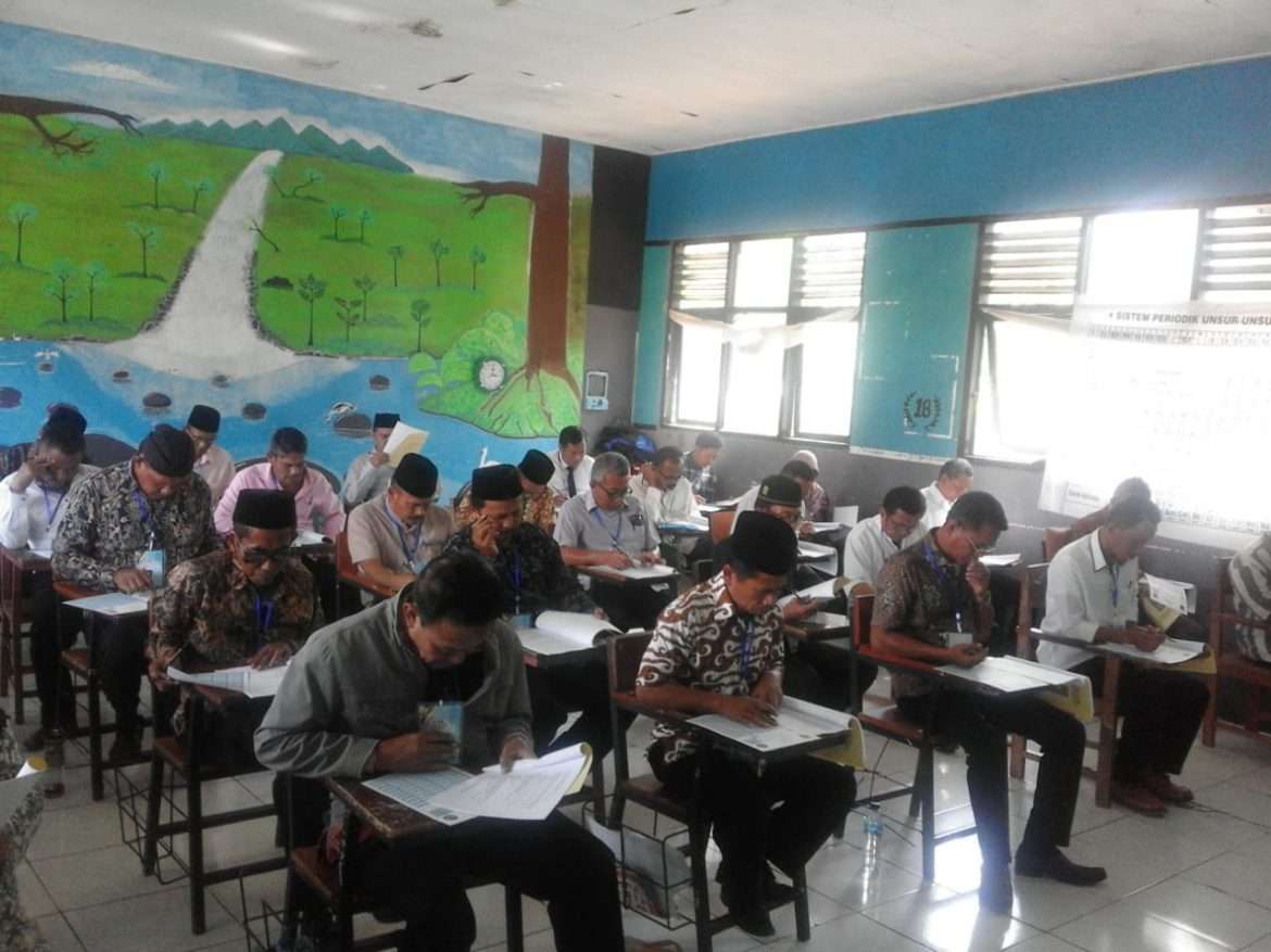 Sebanyak 1229 Balon Kades di Kabupaten Sukabumi Ikuti Uji Kompetensi