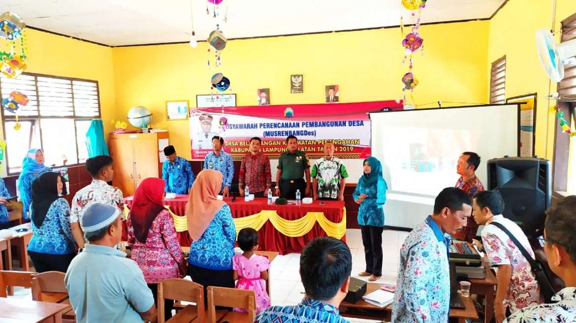 Musrenbangdes Belambangan  Dahulukan Skala Prioritas