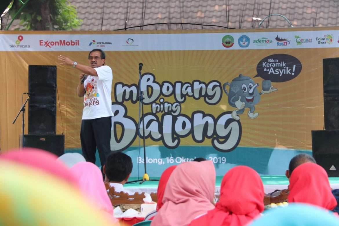 Resmikan Lokasi Wisata Edukasi Keramik Bupati : Ayo Mbolang Ning Balong