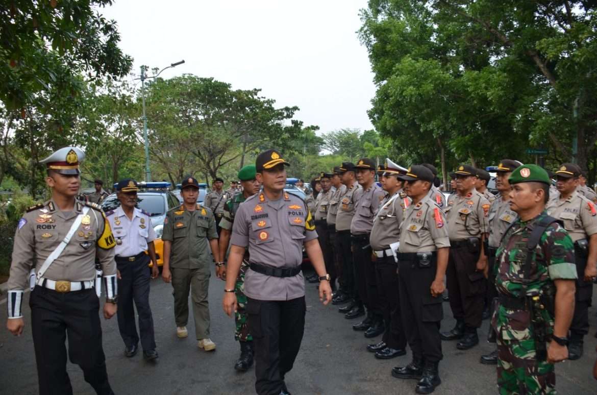Polresta Tangerang Siagakan Personel Jelang pelantikan Presiden dan Wakil Presiden