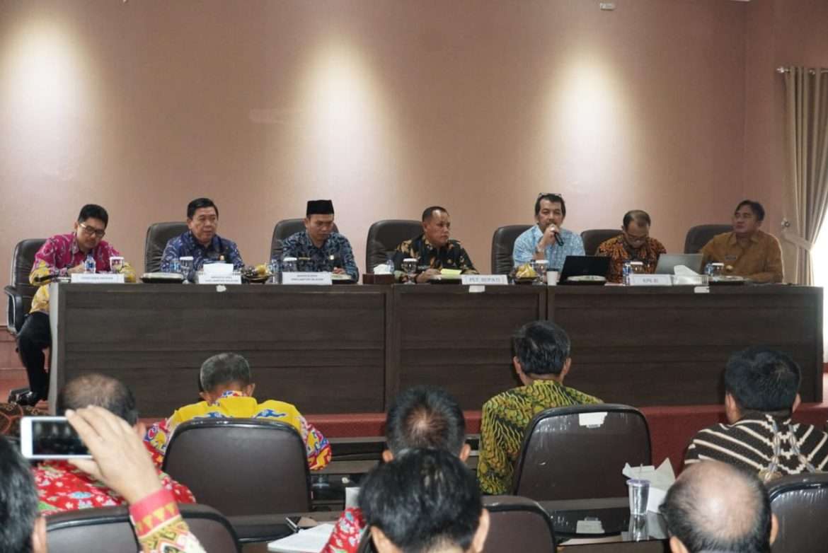 Tim Korsupgah KPK RI Sambangi Pemkab Lamsel