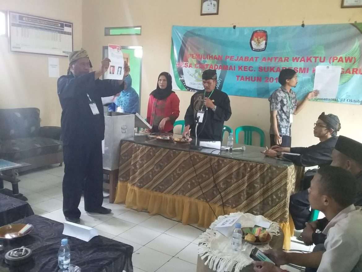 Ihsan Anwari Terpilih Jadi Kepala Desa Cinta Damai Melalui Pemilihan Antar Waktu