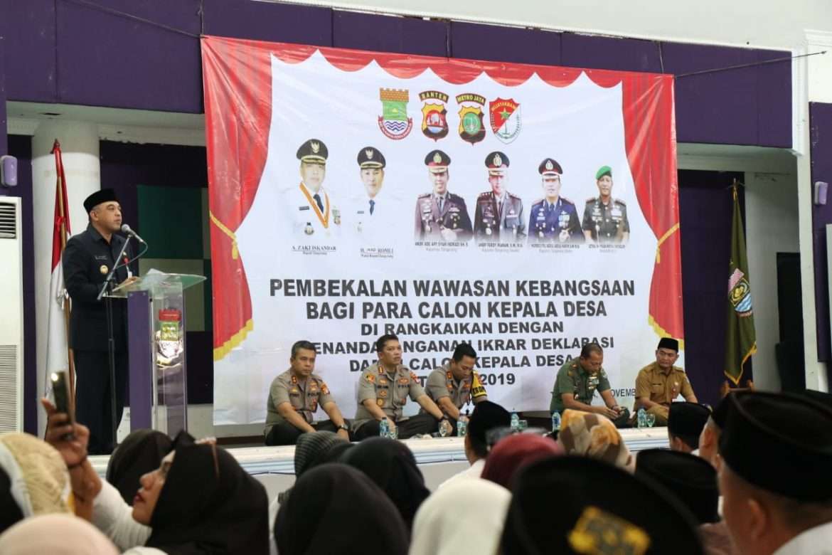 591 Calon Kades Deklarasi Damai