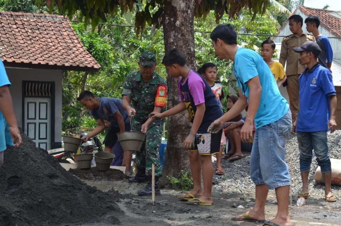 Program Binter TNI Nyangkut di Desa Panyindangan