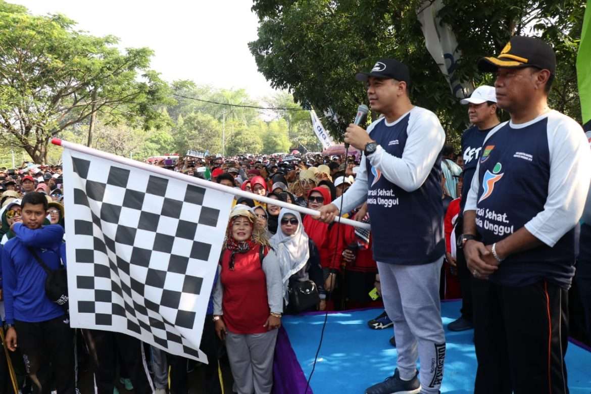 Sebanyak 7.500 Peserta Jalan Santai Ramaikan HUT KORPRI