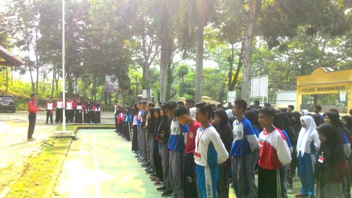 PPK Sukamakmur Seleksi Paskibra Dalam Latihan Gabungan