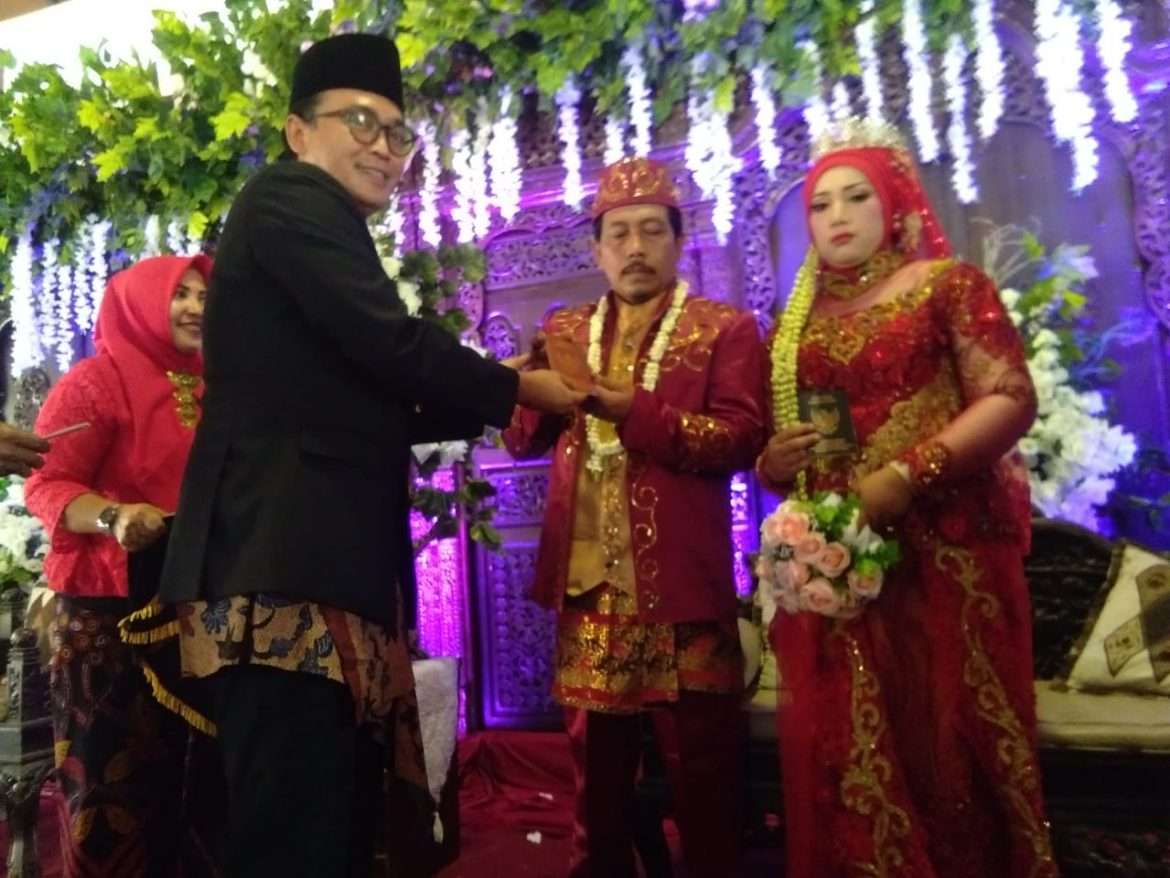 Bupati Pamekasan Gelar Ngunduh Mantu  Dalam Rangka Pelaksanaan Istbat Dan Nikah Massal Tahun 2019
