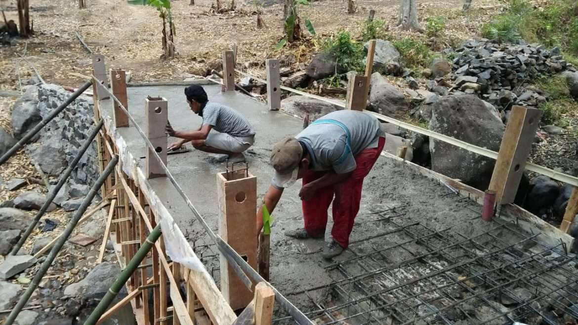 Dengan Pembangunan Infrastruktur Perekonomian Warga Desa Kerinjing Terdongkrak, M. Sabit : Realisasi DD Tahap III, Sudah Mencapai 75 Persen