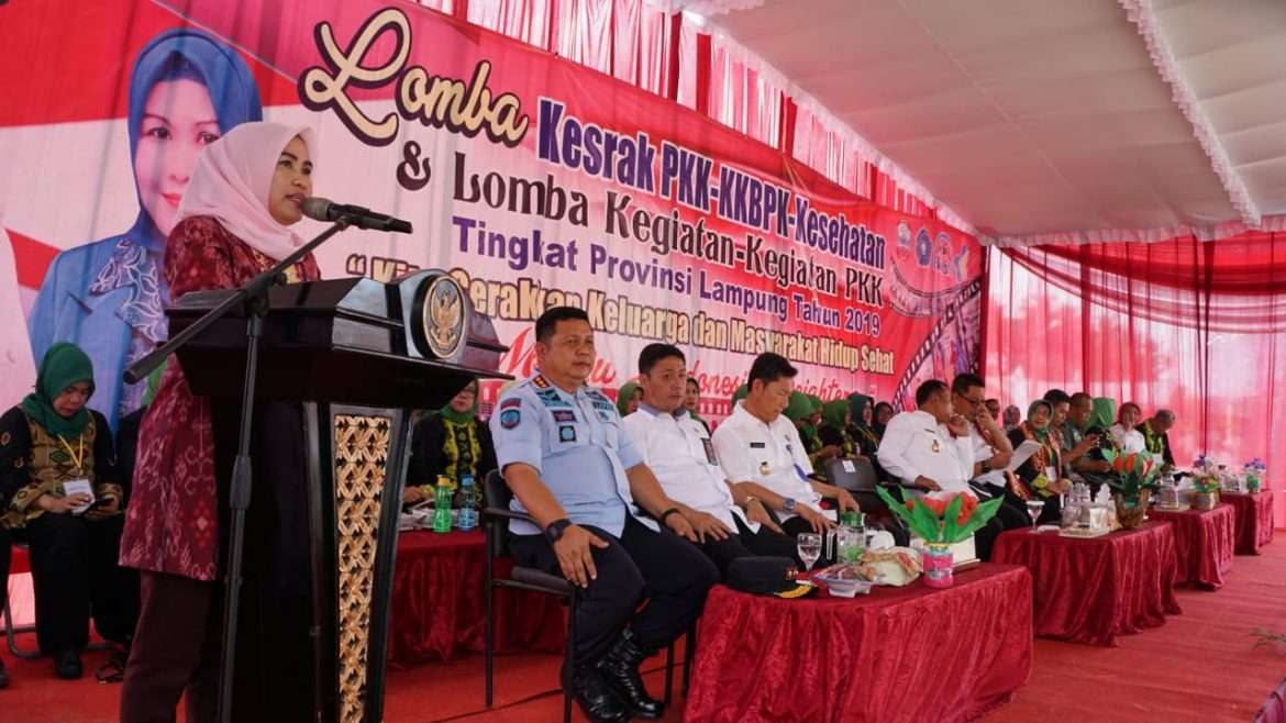 Lomba Kesrak PKK-KKBPK-Kesehatan, Winarni : Swasembada Gizi Jadi Inovasi Unggulan