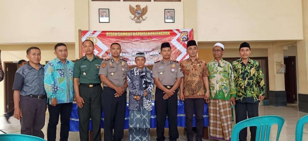 Suasana  Pisah Sambut Kapolsek Palengaan Dari IPTU Bambang Irawan Kepada IPDA Sri Sugiarto